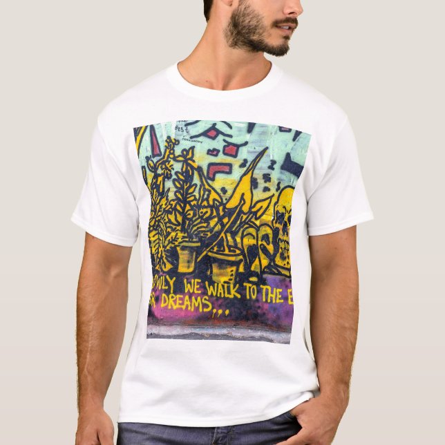 T-shirt Graffiti urbain Art Abstrait (Devant)
