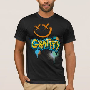 T-shirt Graffiti Vibes Street Art avec attitude