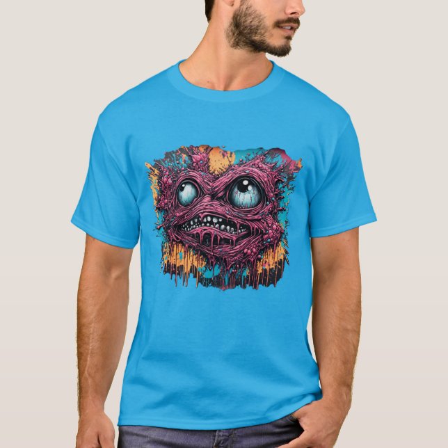 T-shirt Graffiti Zombie (Devant)