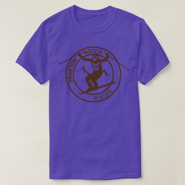T-shirt Grafton Notch Maine (Design devant)