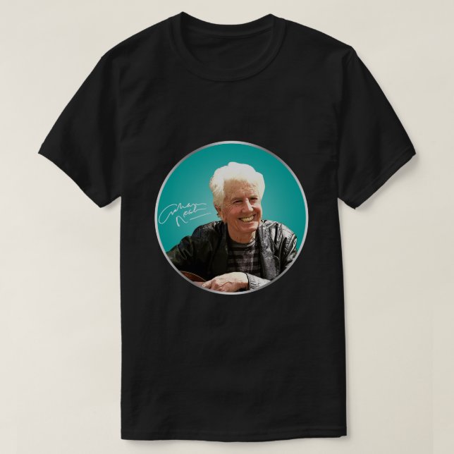 T-shirt Graham Nash Cadeau Signature Pour Les Ventilateurs (Design devant)