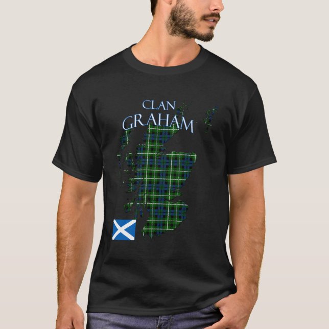 T-shirt Graham Scottish Clan Tan Scotland (Devant)