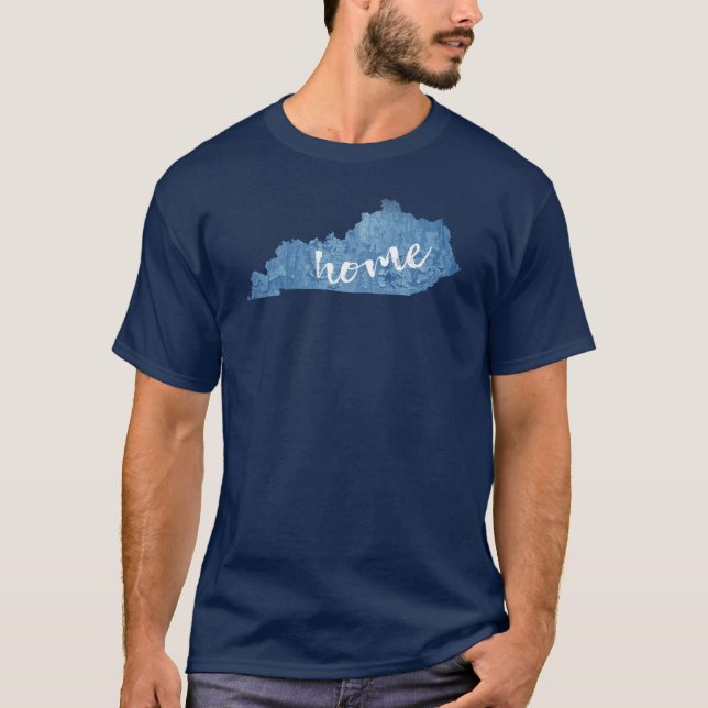 T-shirt Grain de bois de la maison du Kentucky (Devant)