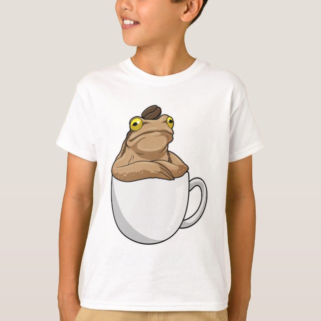 T-shirt Graine de café Café Grenouille (Devant)