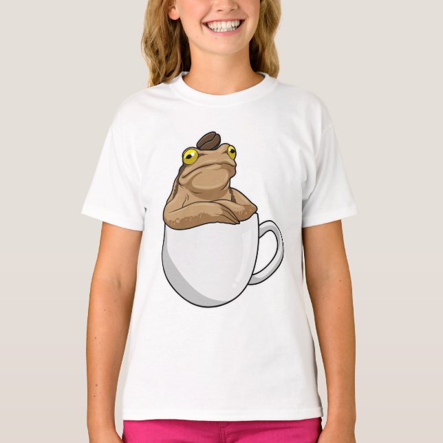T-shirt Graine de café Café Grenouille (Devant)