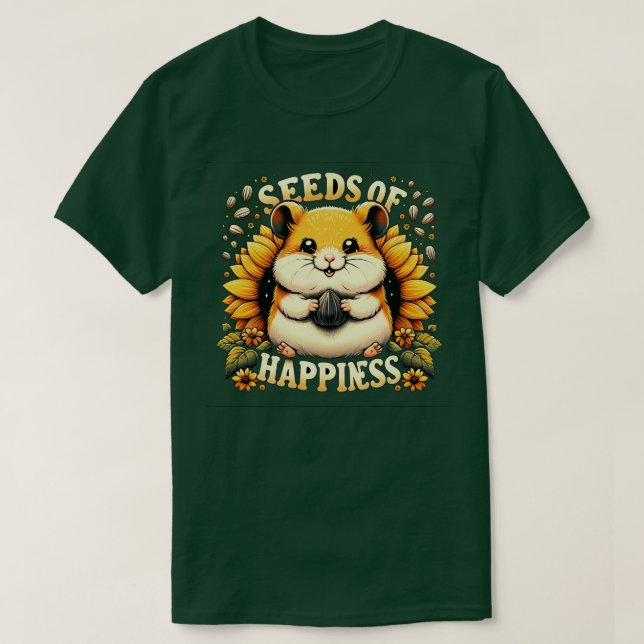 T-shirt Graines De Bonheur Cute Hamster (Design devant)