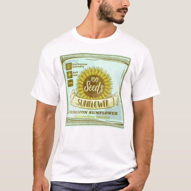 T-shirt Graines de tournesol (Devant)
