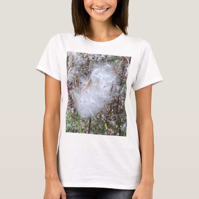 T-shirt Graines et soie d'algues (Devant)