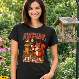 T-shirt Graines pour oiseaux Premium 5 étoiles Écervelé Éc