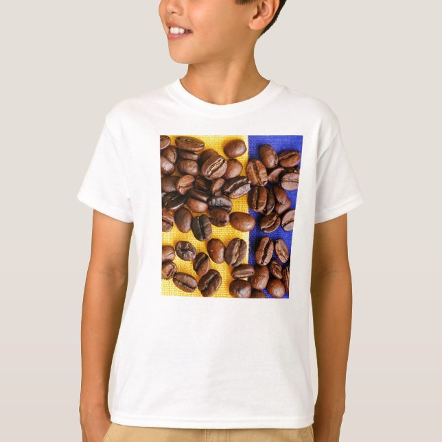T-shirt Grains de café (Devant)