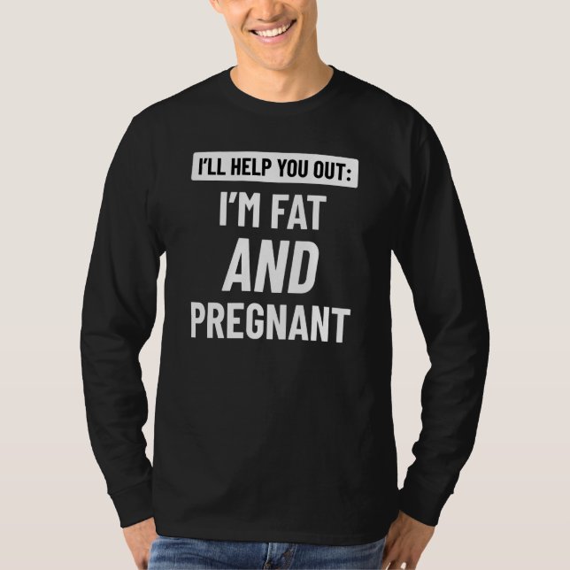 T-shirt Graisse Im Et Enceinte (Devant)