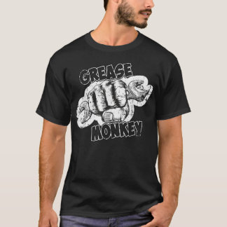 T-shirt Graisse Monkey Wrench Auto Mécanique