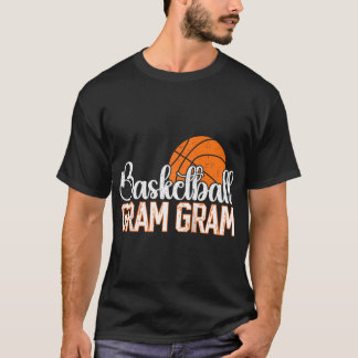 T-shirt Gram Gram D'Un Joueur De Basket Gram G
