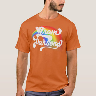 T-shirt Gram Parsons Retro Style défraîchi Design