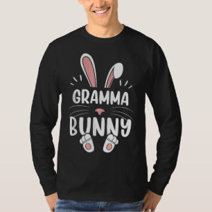 T-shirt Gramma Bunny Drôle de jumelage Easter Bunny Egg Hu