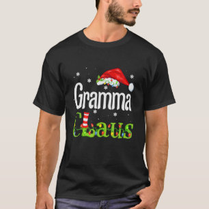 T-shirt Gramma Claus Père Noël Funny Christmas Pyjama Corr