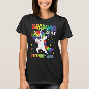 T-shirt Gramma de la fête d'anniversaire Cadeaux fille Dab