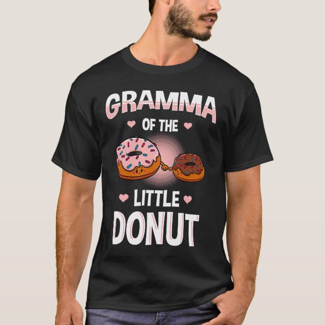 T-shirt Gramma De L'Annonce De Révélation De Genre De Peti (Devant)