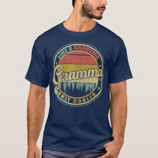 T-shirt Gramma Femme Comme Grand-Mère Seulement Glacière V