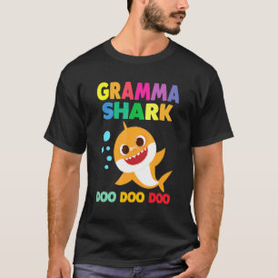 T-shirt Gramma Shark Doo Doo Baby Mommy Kids
