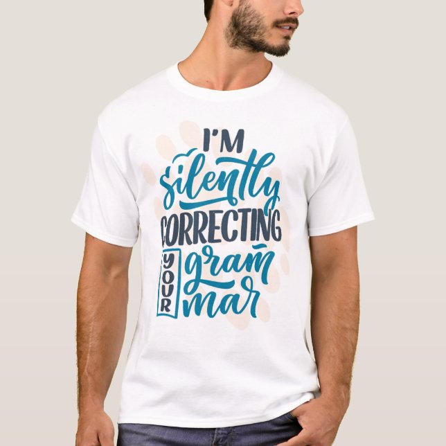 T-shirt grammaire 7 (Devant)