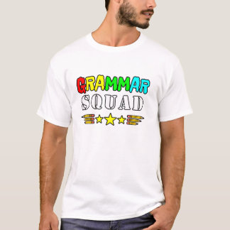 T-shirt Grammar Squad Enseignant École Appréciation 1ère G