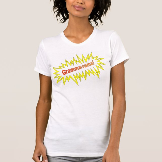 T-shirt Grammarama (Devant)
