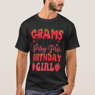 T-shirt Grammes de la fille de premier anniversaire de la