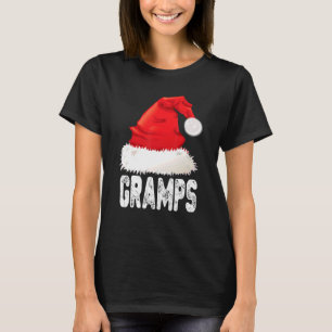 T-shirt Grammes de Noël Santa Chapeau Noël Famille de jume