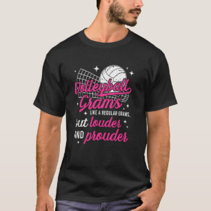 T-shirt Grammes de volley-ball d'un joueur de volley-ball