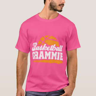 T-shirt Grammie De Basket-Ball Grammie De Grand-Mère D'Un 