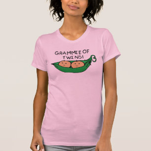 T-shirt Grammie de cosse de jumeaux
