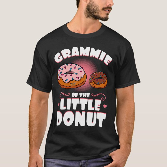 T-shirt Grammie Du Petit Donut Genre Révéler Baby Sho (Devant)