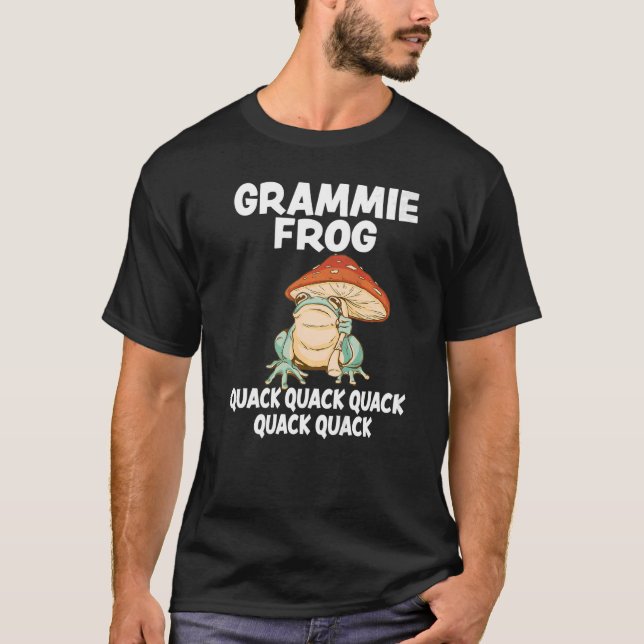 T-shirt Grammie Grenouille Animal Pun Love Amphibian Toad  (Devant)