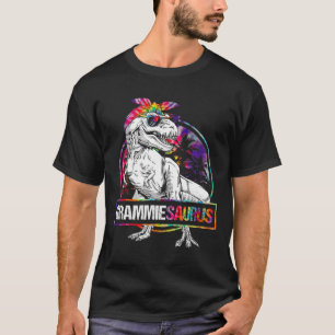 T-shirt Grammiesaurus Dinosaure Grammie Saurus Tissu à Mot