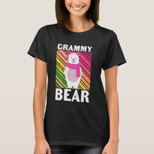 T-shirt Grammy Bear mignonne Grand-mère Grand-mère Grand-m
