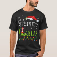 Grammy Claus Funny Family Père Noël Pajamas