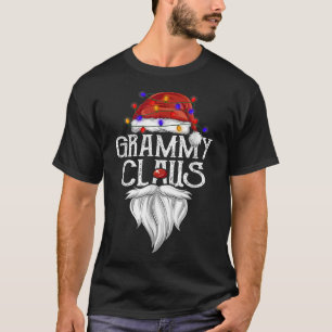 T-shirt Grammy Claus Shirt Christmas Pajama F
