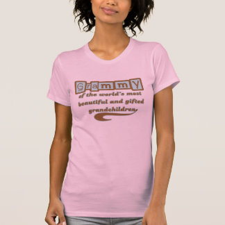 T-shirt Grammy des petits-enfants doués