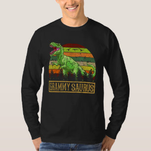 T-shirt Grammysaurus Rex Dinosaur Grammy Saurus Famille Ma