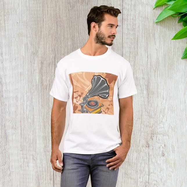 T-shirt Gramophone (Créateur téléchargé)