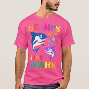 T-shirt Grampes Du Bébé Anniversaire Requin Grampes Requin