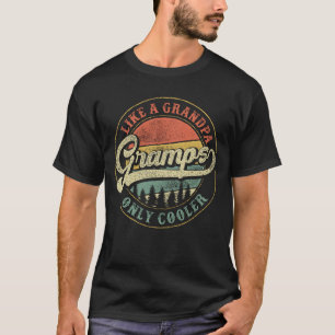 T-shirt Gramps comme un grand-père seulement Glacière Retr