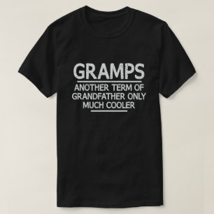 T-shirt Gramps Définition Drôle Signification Drôle Grandp