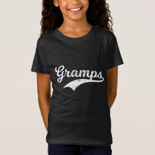 T-Shirt Gramps Grand-Père Fête des pères Cadeau Baseball