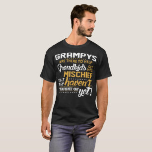 T-shirt Grampys là pour aider le Grandkid à entrer dans