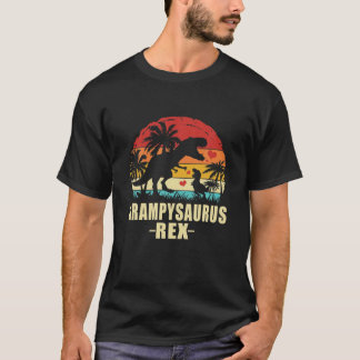T-shirt Grampysaurus T Rex Dinosaur Grampy Saurus Family M
