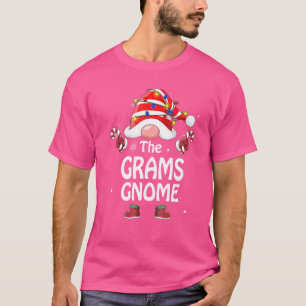 T-shirt Grams Gnome Tree Light Buffalo Plaid Christmas