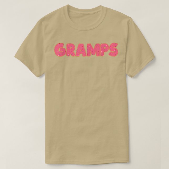 T-shirt Gramut Donut Grand-père Doughnut  (Design devant)
