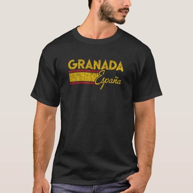 T-shirt Granada Espana Granada Espagne (Devant)
